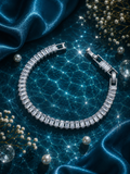 Celeste Crystal Tennis Bracelet