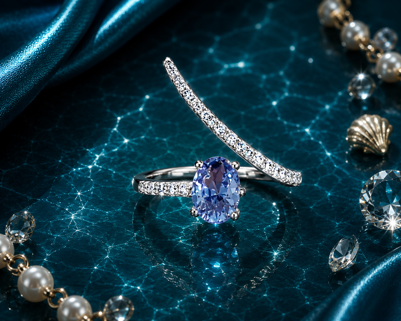 Celeste Sapphire Ring