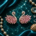 Blush Swan Radiance Earrings
