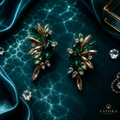 Sea Goddess Crystal Earrings