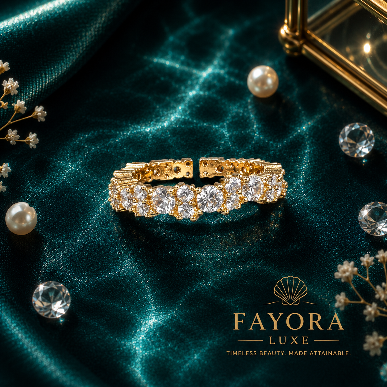 Radiance Crystal Ring